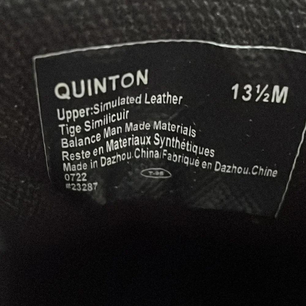 Deer Stags Quinton dress boots, EUC